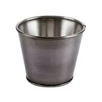 Antique Silver Sides Bucket 11cm  X 6