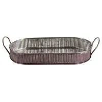 Antique Copper Combo/serving Platter 34cm  X 6