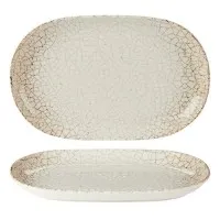 Scorched Oval Platter 33 X 21cm X 6