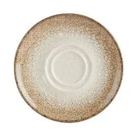 Scorched Double Well Saucer 16cm X 12