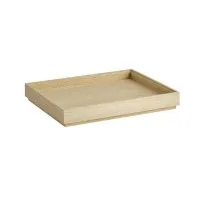 Aps Valo Gn 1/2 Wooden Oak Box 32.5 X 26.5 X 4.45cm