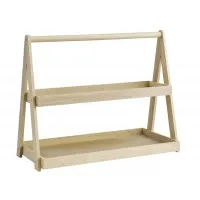 Valo 2-tier Tray Oak 55.5 X 26.5 X 44.5cm Oak