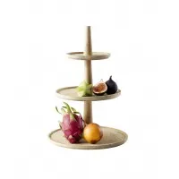 Valo 3-tier Stand Oak 30 X 42cm