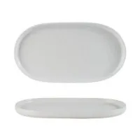 Ivory Oval Platter 33 X18cm X 6