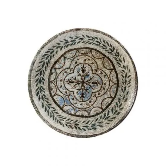 Mosaic Coupe Plate 23cm X 12