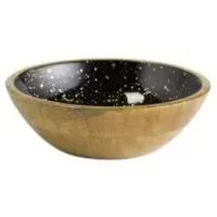 Mango Black Bowl 24 X 24cm