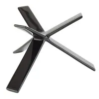 Buffet Stand Star Metal Pvc Black With Anti-slip Coating 8cm