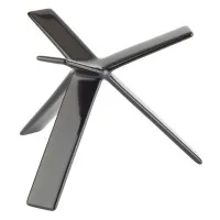 Buffet Stand Star Metal Pvc Black With Anti-slip Coating 12cm