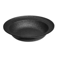 Frostfire Bowl Black/silver Aluminium 45cm