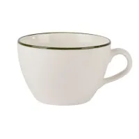 Modest Green Cappuccino Cup 12oz X 6
