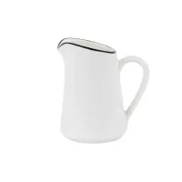 Modest Black Handled Jug 150ml/5.25oz X 6