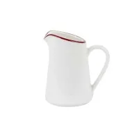 Modest Maroon Handled Jug 150ml/5.25oz X 6