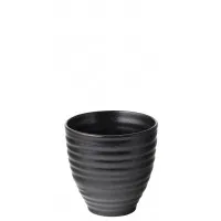 Tribeca Ebony Chip Pot 11oz (30cl) X 6