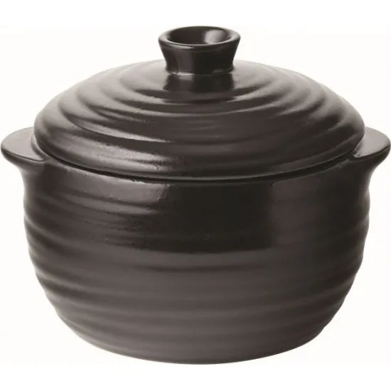 Tribeca Ebony Casserole 23oz (66cl) X 6