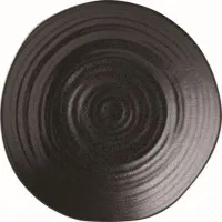 Tribeca Ebony Plate  8.25'' (21cm) X 6