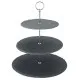 3 Tier Slate Platter 12, 10, 8'','',0''