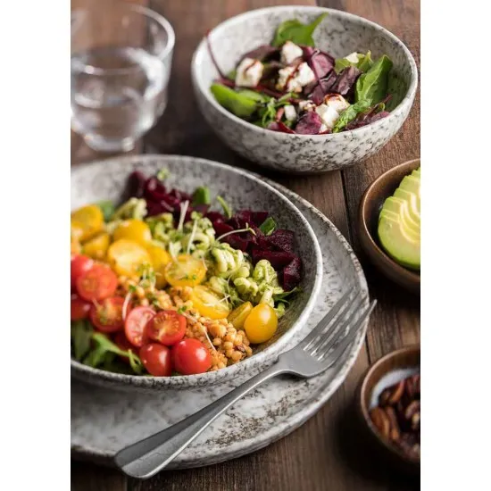 Fuji Dappled Bowl 6 (15cm) 19.75oz (56cl) X 6