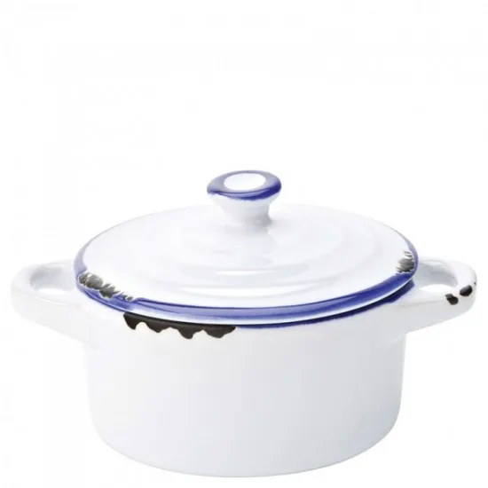 Avebury Blue Mini Casserole 4 (10.5cm) 8.75oz X 12