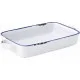 Avebury Blue Small Rectangular Dish 6.75'' (17.5cm) X 12