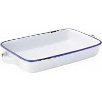 Avebury Blue Large Rectangular Dish 8.5'' (22cm) X 12