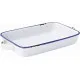 Avebury Blue Large Rectangular Dish 8.5 (22cm) X 12