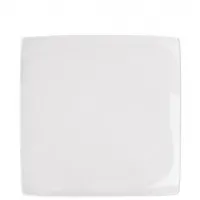 Pure White Square Plate 27.5cm X 6