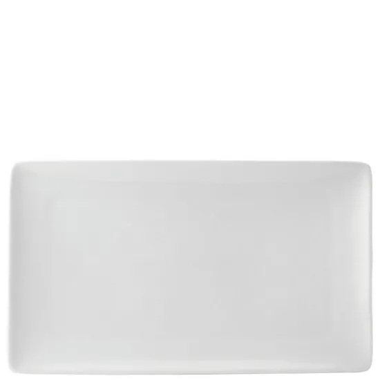 Pure White Rect Plate 13.75 X 8.25'' (35 X 21cm) X 12
