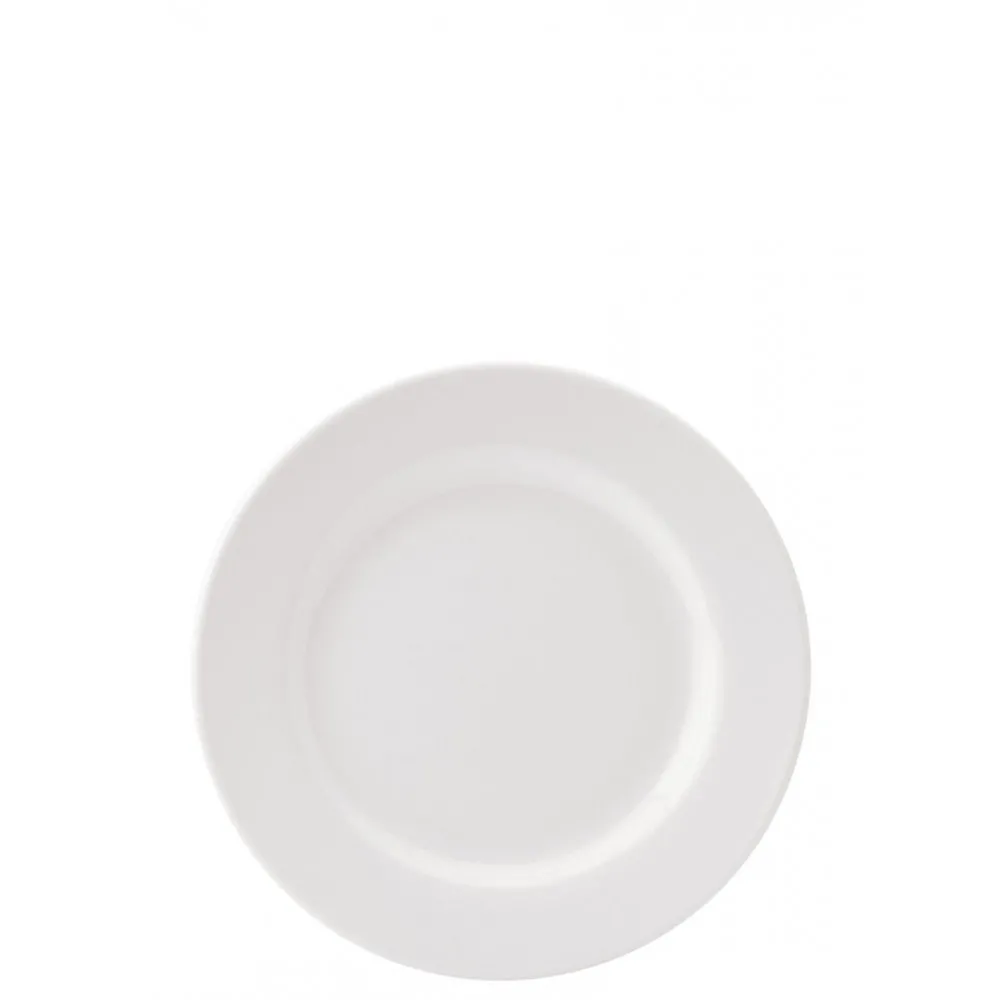 Pure White Wide Rim Plate 20.25cm X 6