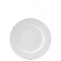 Pure White Wide Rim Plate 22cm X 6