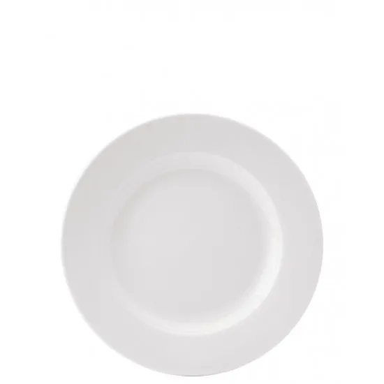Pure White Wide Rim Plate 9 (23cm) X 24