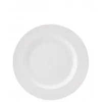 Pure White Wide Rim Plate 25cm X 6