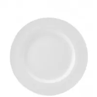 Pure White Wide Rim Plate 27cm X 6