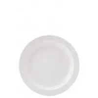 Pure White Narrow Rim Plate 20.6cm X 6