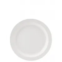 Pure White Narrow Rim Plate 23cm X 6