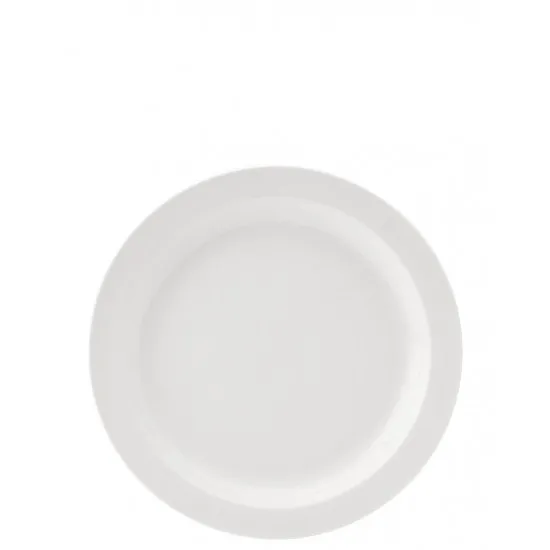 Pure White Narrow Rim Plate 9 (23cm) X 24
