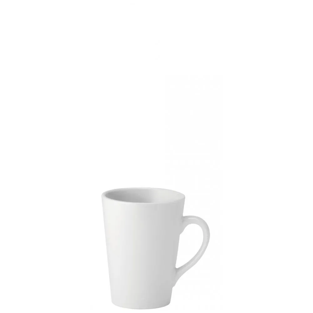 Pure White Latte Mug 34cl X 6