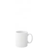 Pure White Mug Straight Sided 12oz X12