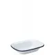 White Eagle Enamel Pie Dish 