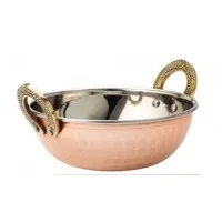 Copper Kadai Dish 13cm/16.5oz X 12
