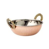 Copper Kadai Dish 6'' (15cm) 19.25oz (55cl) X 12
