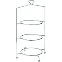 Savoy 3 Tier Cake Plate Stand 18'' - To Hold 3 X 23cm Plates X 1