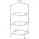 Savoy 3 Tier Cake Plate Stand 18'' - To Hold 3 X 23cm Plates X 1