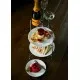 Chrome 2 Tier Cake Plate Stand 12.5'' - To Hold 2 X 23cm Plates X 1