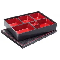 Bento Box 12 X 10'' (31 X 25.5cm) 6 Compartment X 5
