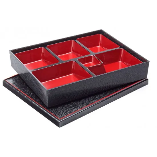 Bento Box 12 X 10 (31 X 25.5cm) 6 Compartment X 5