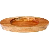 Oval Wood Board 8.5 X 6.25'' (22 X 16cm) X 6