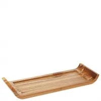 Reversible Acacia Board With Indents 16.25 X 6'' X 6