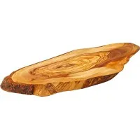 Olive Wood Rustic Platter 30 X 14 X 2cm X 6