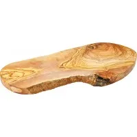 Olive Wood Rustic Oval Platter 40 X 20 X 2cm X 6