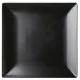 Noir Square Black Plate 10 (25.5cm) X 12